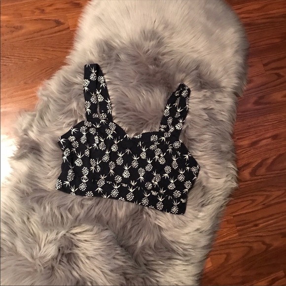 Aeropostale Tops - Pineapple Crop Top